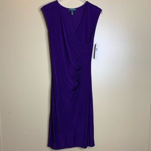 NWT Women’s Ralph Lauren Faux Wrap Dress Small